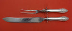 Mount Vernon by Lunt Sterling Silver Roast Carving Set 2pc