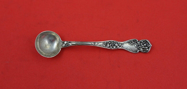 Cherry Blossom by Blackinton Sterling Silver Salt Spoon 3 1/4"