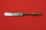 Austrian Sterling Silver Regular Knife HH Steel blade blunt 3 sided handle 9"