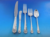 Ecstasy by Amston Sterling Silver Flatware Set for 12 Service 62 pcs Dinner Size