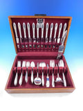 Lady Washington Associated Silver Silverplate Flatware Set Service 68 pcs