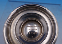 Fiddle Thread  by James Robinson Sterling Silver Salt Pepper Shaker Pair (#7894)