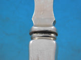 Lap Over Acid Etched by Tiffany Sterling Silver Melon Fork Knife Mushrooms 8 1/8