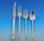 Bridal Lace by Lunt Sterling Silver Regular Size Place Setting(s) 4-Piece