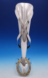 Carrington and Co English Estate Sterling Silver Trumpet Vase Modernism (#9051)