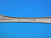 Dew Drop by Shiebler Sterling Silver Vegetable Fork BC Medallion of Warrior 10"