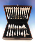 Sir Christopher by Wallace Sterling Silver Flatware Set 12 Service 51 Pcs Dinner