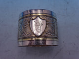 Japanese by Gorham Whiting Sterling Silver Napkin Ring Orig 1 7/8" Bird GW Bands
