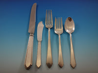 William and Mary by Lunt Sterling Silver Flatware Set for 48 Service 251 Pieces