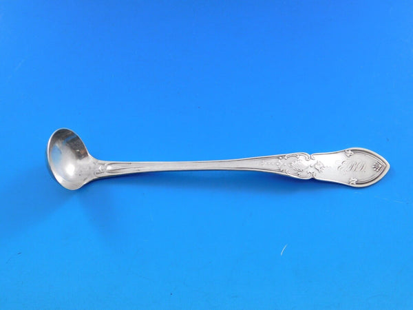 Dew Drop by Shiebler Sterling Silver Mustard Ladle 5 3/4" Vintage Server C. 1860