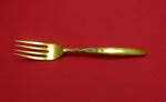 Summer Song Vermeil by Lunt Sterling Silver Salad Fork 6 5/8"