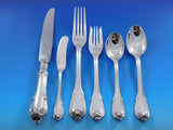 Borgia by Buccellati Italy Sterling Silver Flatware Set Service 4 pcs Dinner