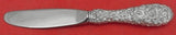Rose by Stieff Sterling Silver Butter Spreader Hollow Handle Modern 6" Heirloom