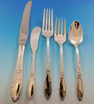 Virginian by Oneida Sterling Silver Flatware Set for 12 Service 60 pieces