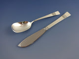 Diadem by Reed & Barton Sterling Silver Flatware Service 12 Set 54 Pcs Modernism