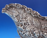 Repousse by Kirk Sterling Silver Gravy Boat 925/1000 5" x 8" 11.7 ozt. (#8026)