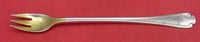 Flemish by Tiffany & Co. Sterling Silver Cocktail Fork Gold Washed 6"