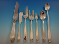 Puritan by Stieff Sterling Silver Flatware Set for 8 Service 63 pieces