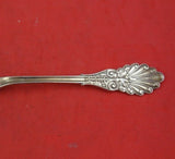 Grecian by Wood and Hughes Sterling Silver Grapefruit Spoon Gold-washed 5 1/2"