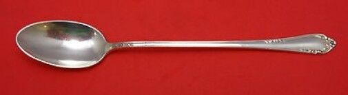 Dancing Flowers by Reed and Barton Sterling Silver Iced Tea Spoon 7 1/2"