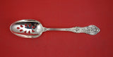 Springtime by International Sterling Silver Pierced Serving Spoon 9-Hole 8 1/4"