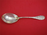 Japanese by Tiffany and Co. Sterling Silver Berry Spoon Worn 9 1/8" Serving