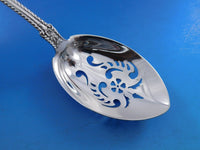 Cambridge by Gorham Sterling Silver Ice Spoon Serving Pierced Flower 8 3/4"