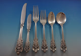 Grande Baroque by Wallace Sterling Silver Flatware For 18 Set 116 Pieces