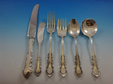 Georgian Rose by Reed and Barton Sterling Silver Flatware Service Set 73 Pieces
