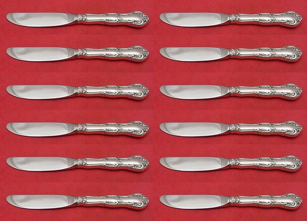 Old Atlanta by Wallace Sterling Silver Butter Spreader HH Modern Set 12 pcs