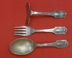 Adam by Shreve Sterling Silver Baby Set 3pc