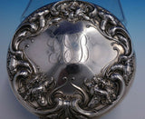 Carnation by Wallace Sterling Silver Hand Mirror 7 1/2" x 5" Weighted (#4806)