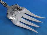Irian by Wallace Sterling Silver Salad Serving Fork AS 9" Heirloom Silverware