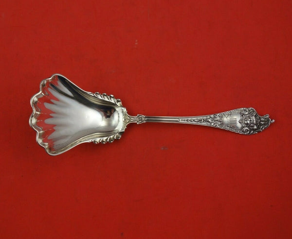 Cherub by Watson-Newell Sterling Silver Preserve Spoon Fluted 6 1/2" Serving