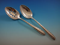 Silver Flutes by Towle Sterling Silver Flatware Set for 48 Service 253 pcs