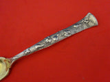 Vine By Tiffany Sterling Silver Caviar Fork Gold washed w/ Gourds Motif 6"