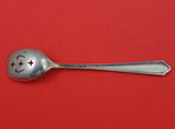 Normandie by Wallace Sterling Silver Olive Spoon Pierced Original 5 5/8" Serving