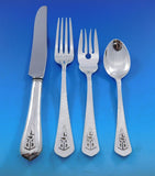 Falick Novick Sterling Silver Flatware Set Chicago 111 pcs Arts & Crafts Chicago