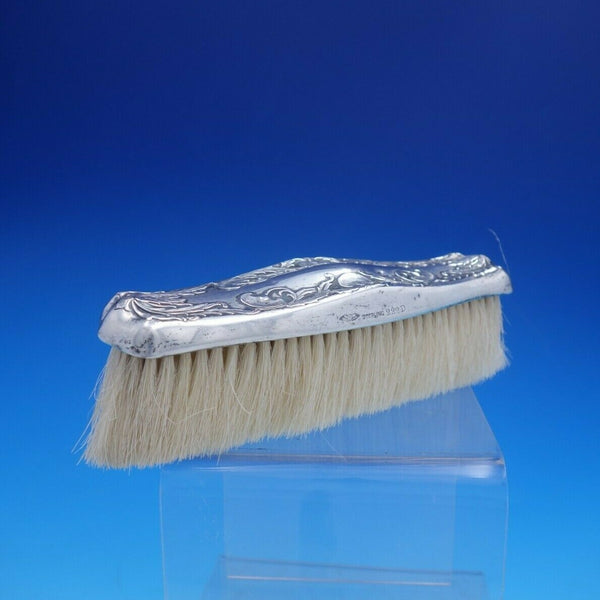 Number 222D by Shiebler Sterling Silver Clothes Brush Leaf Patterned (#4094)