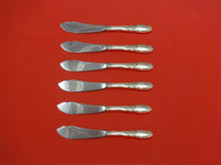 Old Mirror by Towle Sterling Silver Trout Knife Set 6pc. HHWS Custom 7 1/2"