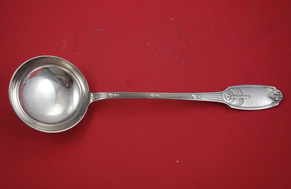 Delafosse by Christofle France Silverplate Soup Ladle 13 1/4"
