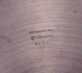 Queens Lace by International Sterling Silver Serving Plate #H288 11 5/8" (#8809)