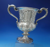 Irish Dublin 1889 Sterling Silver Trophy Champagne Cooler Rugby (#6099)