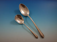 Chased Romantique by Alvin Sterling Silver Flatware Set 12 Service 91 pcs Dinner
