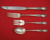 Brocade by International Sterling Silver Dinner Size Place Setting(s) 4pc