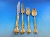 Savannah Gold by Reed & Barton Sterling Silver Flatware Service 12 Set 60 pcs