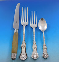 Charles II by Dominick & Haff Sterling Silver Flatware Set Service 56 pc Dinner