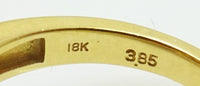 18k Gold 4.34cts Genuine Natural Ceylon Sapphire and Diamond Ring (#J3398)