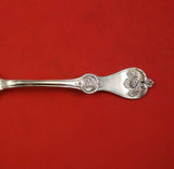 Strawberry by Durgin Coin Silver Teaspoon 5 7/8" Flatware Heirloom