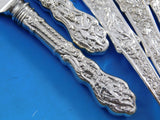 Coligni by Gorham Sterling Silver Flatware Set 56 pcs Multi motif Dinner in Box